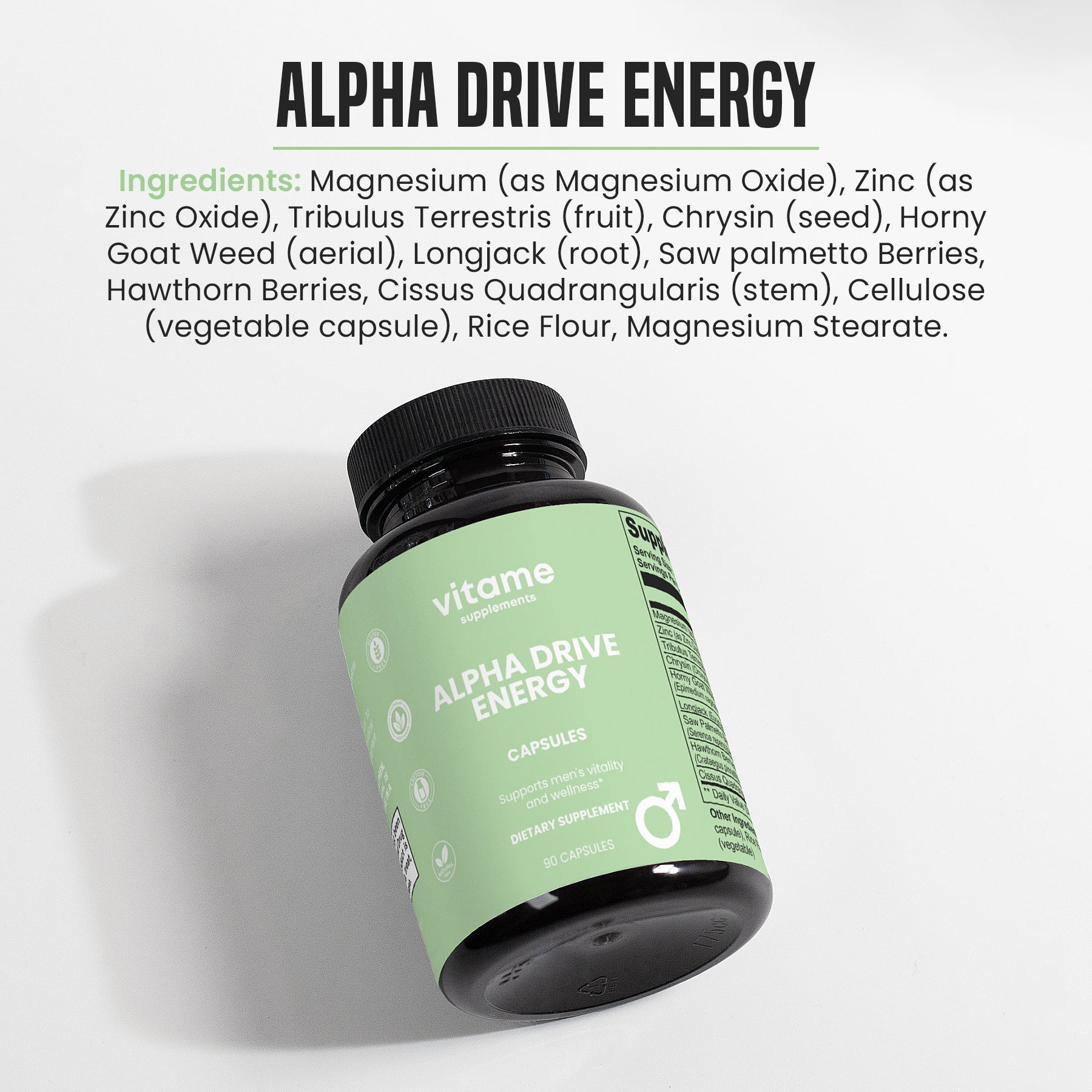 Alpha Drive Energy - vitame supplements