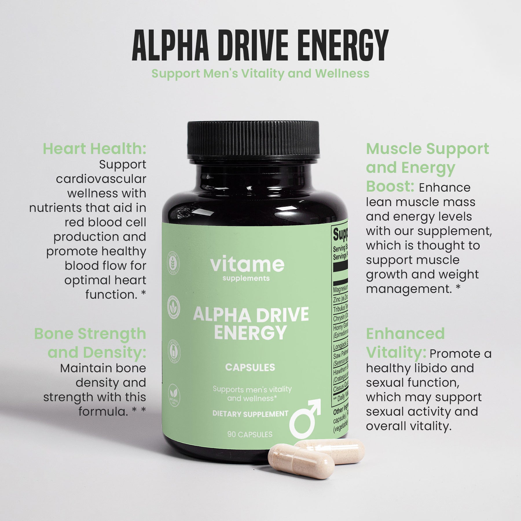 Alpha Drive Energy - vitame supplements