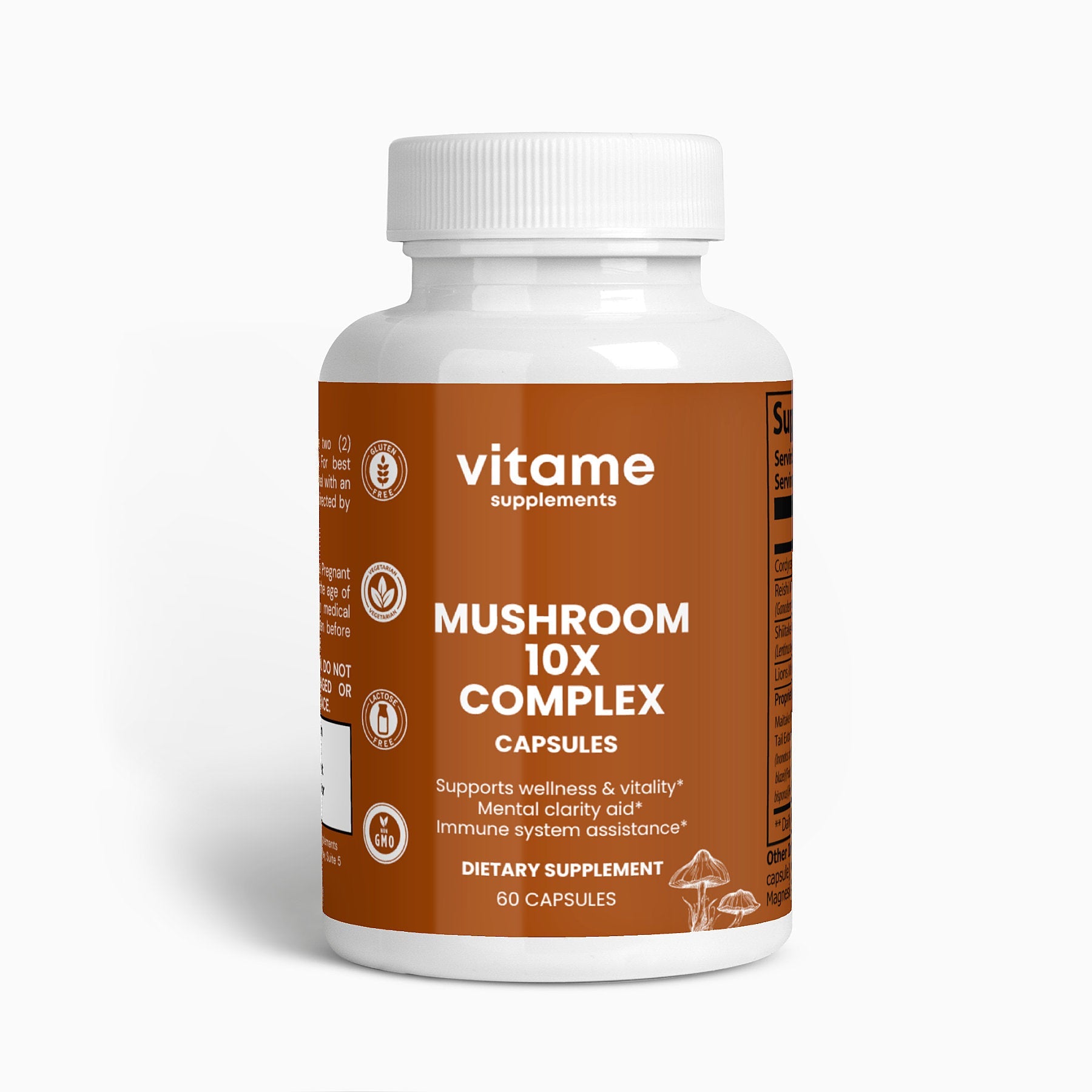 Mushroom 10X Complex - vitame supplements