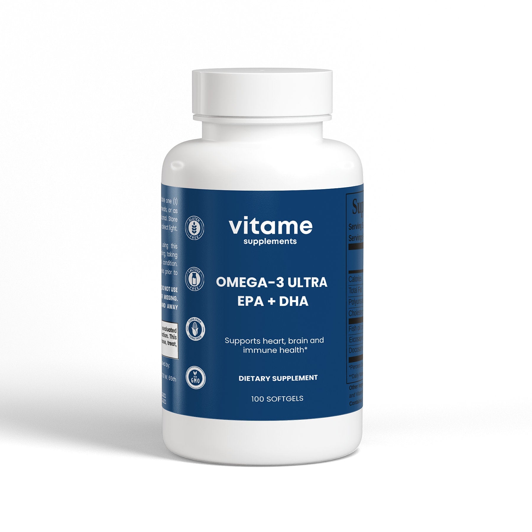 Omega - 3 Ultra EPA + DHA - vitame supplements